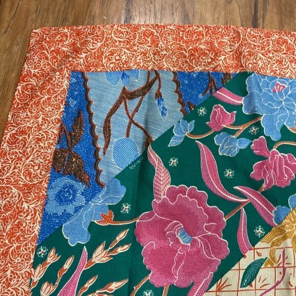 Vintage Nik Nik Floral Scarf - Picture 8 of 13